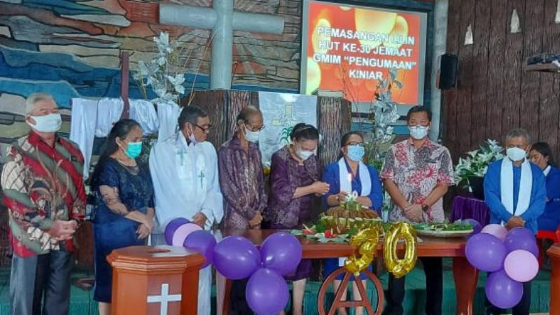 Kualitas Iman, Pesan Wagub Steven Kandouw dalam Ibadah Paskah Bersama Jemaat GMIM Panggumaan Tondano