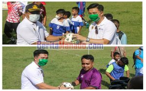 Resmi Digelar! Turnamen Sepakbola KU 10-12 Tahun dan SMP se-Sangihe