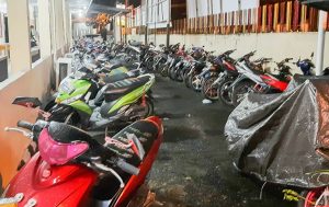 11 Ranmor Diamankan Satlantas Polres Sangihe Pada Patroli Keselamatan dan Cipta Kondisi