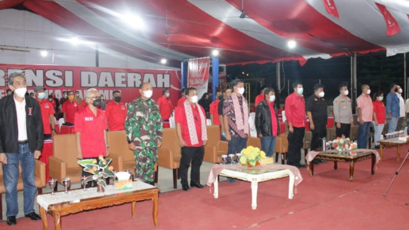 Wagub Steven Kandouw Buka Konferda ke-4 PA GMNI Sulut, Ingatkan Spirit Marhaenisme