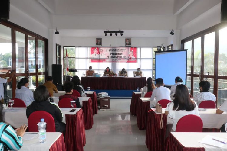 Petugas 119 Kota Tomohon Dilatih