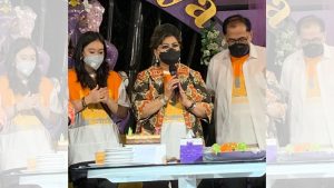 HUT ke-57, Maya Rumantir Wujudkan Rasa Syukur Dengan Kerja Nyata
