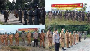 Kebun Raya Megawati Soekarnoputri Ratatotok Jadi Arena Latihan Brimob Sulut