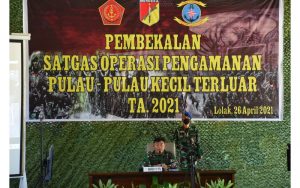 Satgaspam Pulau Kecil Terluar Indonesia-Filipina Bersiap, Danrem 131/Santiago Beri Pesan Dalam