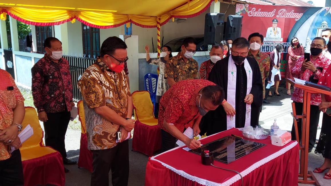 Resmikan GMIM Citra Anugerah Bitung, Olly Dondokambey Sampaikan Pesan Penuh Makna
