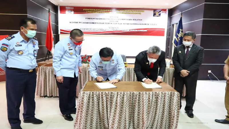 Wujudkan Nilai PASTI, Franky Wongkar Lakukan MOU Dengan Kemenkumham