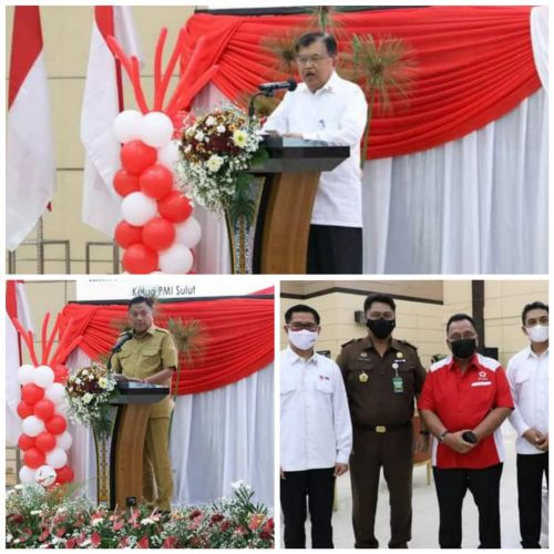 Robby Dondokambey Hadiri Pelantikan Pengurus PMI Sulut