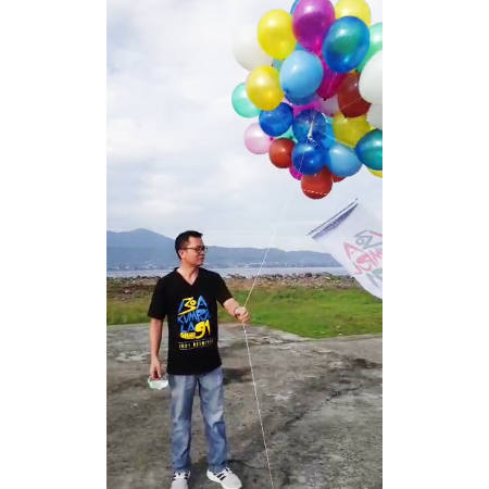 Reuni 30 Tahun Alumni SMANSA 91 Ditandai Pelepasan Balon
