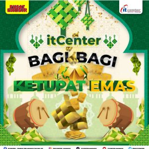 Sambut Idul Fitri, itCenter Bagi-bagi Ketupat Emas
