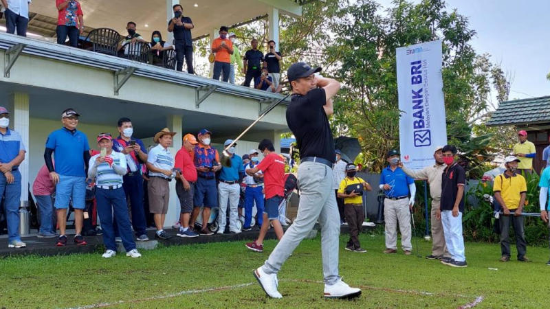 Charity Golf Tournament 2021 Dibuka, Joune Ganda Kembali Promosi Likupang