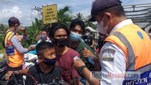 Ketat! Perbatasan Gorontalo-Sulut, Pemudik Dilarang Lewat