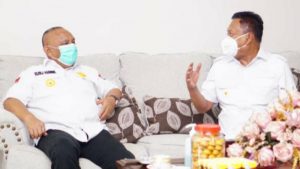 Gubernur Olly Dondokambey dan Kapolda Sulut Irjen Nana Sudjana Tinjau Perbatasan Gorontalo – Sulut