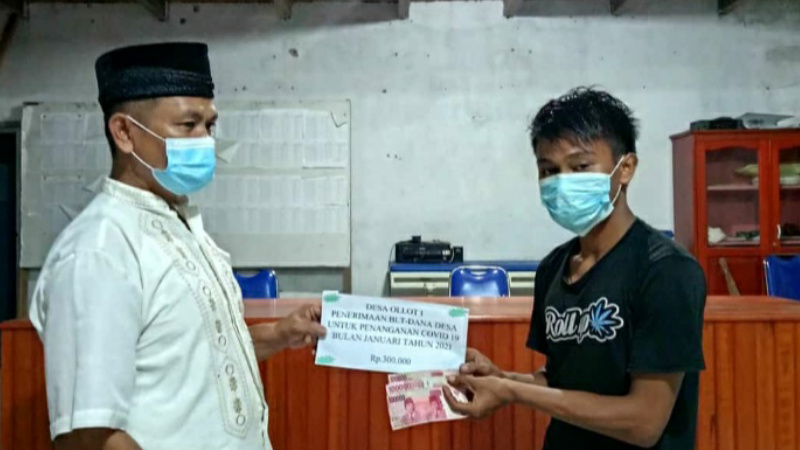 BLT Desa Ollot Satu Kembali Disalurkan