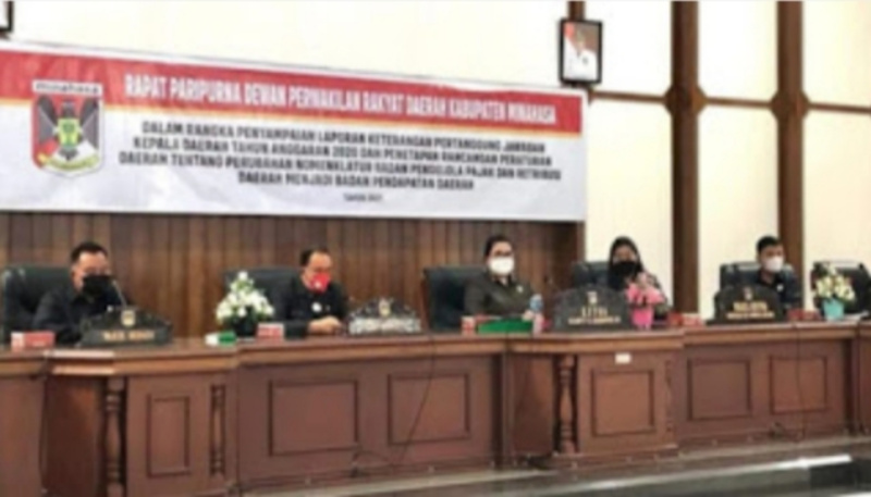 Royke Roring - Robby Dondokambey Dapat Apresiasi DPRD Kabupaten Minahasa