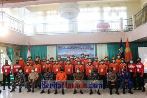 Jaring Potensi SAR di Kepulauan Sangihe, Basarnas Manado Gelar Pelatihan Teknis ‘Water Rescue’