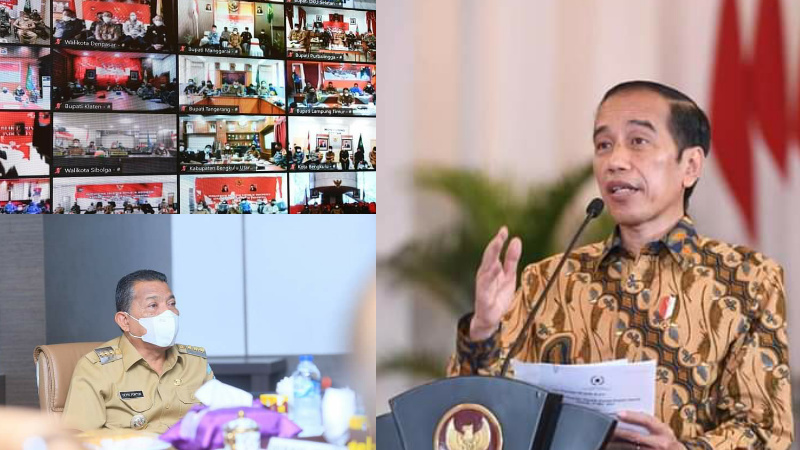Ini Yang Diingatkan Jokowi Kepada Bupati Depri Pontoh Pasca Libur Lebaran