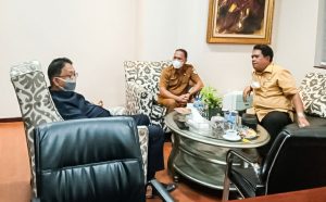 Rencana Ekspor Komoditi ke Filipina dan Percepatan Realisasi Dana PEN, Jabes Gaghana Temui Sekprov Sulut