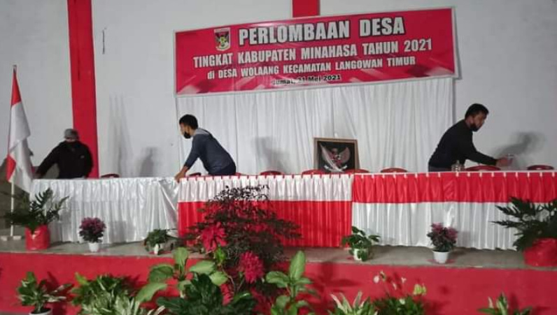 Wolaang Siap Ikuti Lomba Desa Tingkat Kabupaten Minahasa