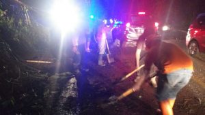 Tanah Longsor di Jalur Tomohon-Manado, Arus Kendaraan Sempat Macet