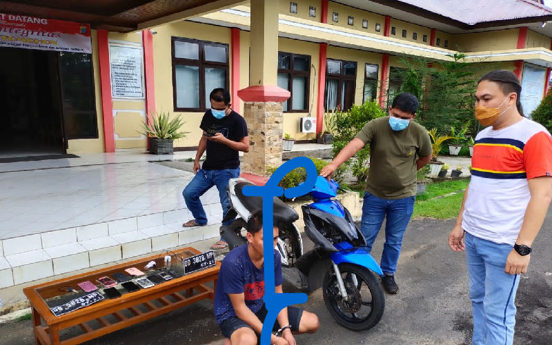 Ngedate Pakai Motor Curian, Julio "Baku Dapa" Dengan Totosik