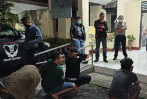“Baribut” di Tuur Maasering, 4 Pemuda Diamankan Totosik