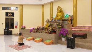 Begini Perayaan Waisak di Vihara Buddhayana Kota Tomohon