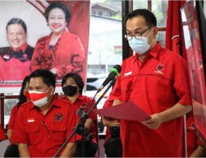 Gelar Rakercab, PDI Perjuangan Tomohon Target Menang 2024