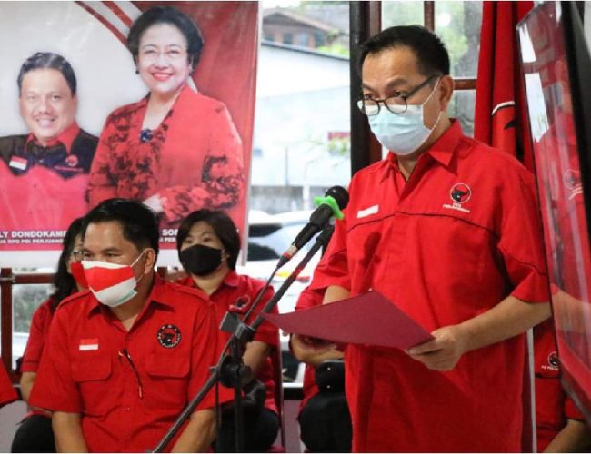 Gelar Rakercab, PDI Perjuangan Tomohon Target Menang 2024