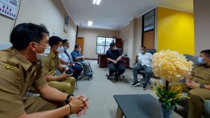 Tatap Peparnas XVI Papua, NPC Temui Ketua FPG DPRD Sulut