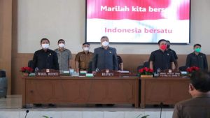 DPRD Minsel Gelar Rapat Paripurna Peyampaian LKPJ Bupati dan Wabup Tahun 2020