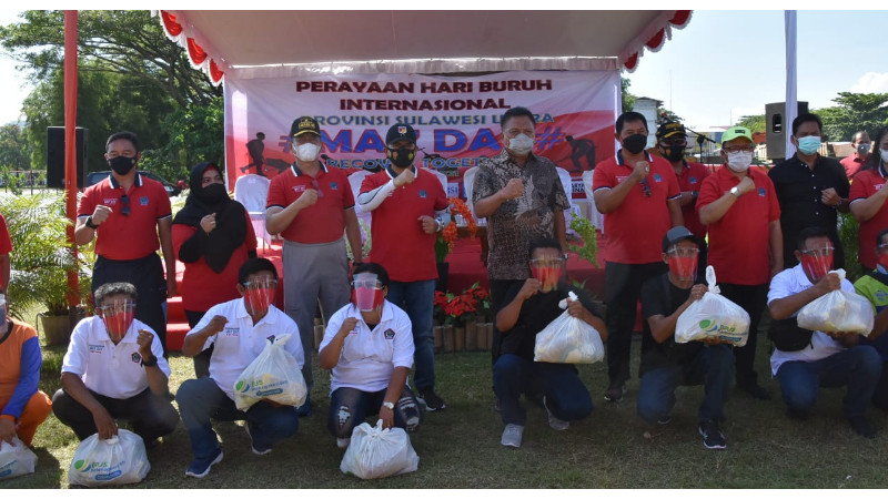 Bukan Demo di Jalan, Danrem 131/Santiago Apresiasi Kegiatan Sosial di Hari Buruh