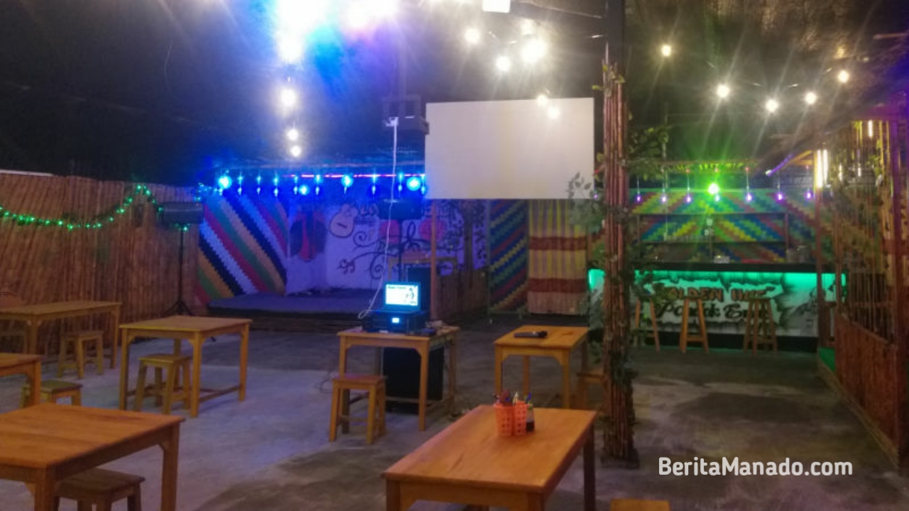 Cafe Pondok Emas Boroko, Cocok Untuk Kongkow-kongkow Bersama Kolega