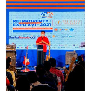 Buka REI Property Expo XVI, Andrei Angouw Tantang ada Pembangunan ke Atas