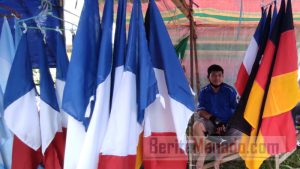 Demam Piala Euro 2020, Tujuh Bendera Negara Ini Paling Dicari di Bitung