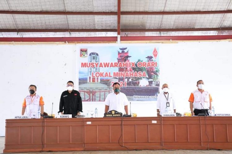 Robby Dondokambey Minta Anggota ORARI Siap Jadi Relawan