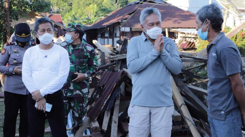 Ini Yang Dilakukan Pemprov Sulut dan Pemkab Minsel Pasca Bencana Tumaluntung