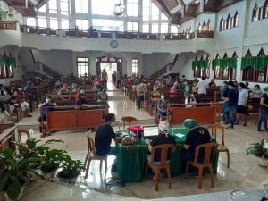 Antusias Masyarakat Pinaras Luar Biasa, Vaksinasi Sukses Digelar di 2 Lokasi