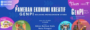Di Kawasan Wisata Batu Pinagut, GenPI Bolmut akan Pamerkan Potensi Ekraf