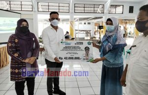Ahli Waris Mendiang Ketua MTK Likuang Terima Santunan Jaminan Kematian BPJAMSOSTEK