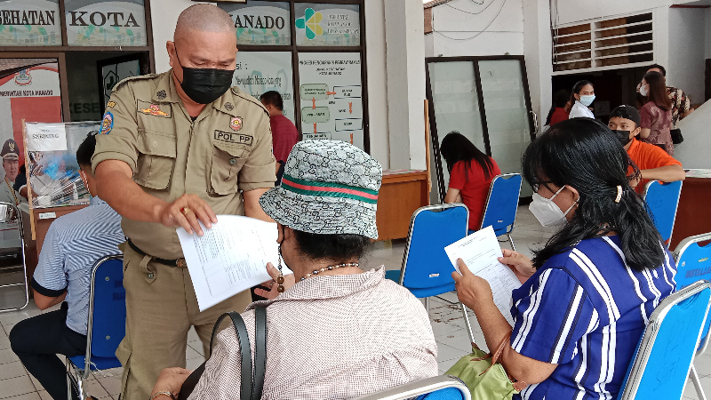 Warga Manado Makin Antusias Divaksin