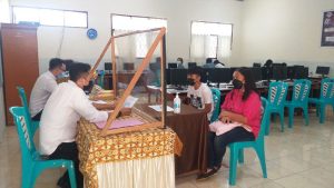 200 Lebih Calon Siswa SMK Kristen 2 Tomohon Jalani Tes Wawancara
