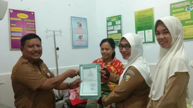 Bantu Masyarakat Dalam Kepemilikan Dokumen Akte Lahir, PKM Bolangitang Keluarkan Inovasi 'Bayi LDR'