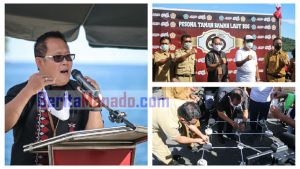 Gandeng SDC dan Karang Taruna Apengsembeka, BSG Cabang Tahuna Lakukan Transplantasi Karang Peringati HUT ke-60
