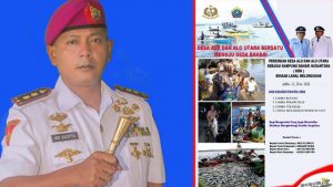 Unik! Peresmian KBN Talaud Diisi Lomba Menangkap Bebek di Laut