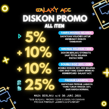 Belanja Murah Aksesoris HP di Galaxi Acc dengan Diskon Berlipat