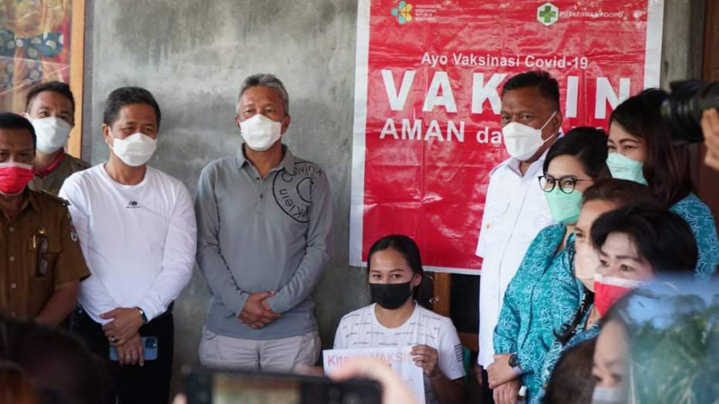 Pemprov Sulut Targetkan 1,2 Juta Penduduk Sudah Divaksin Sampai Akhir Tahun