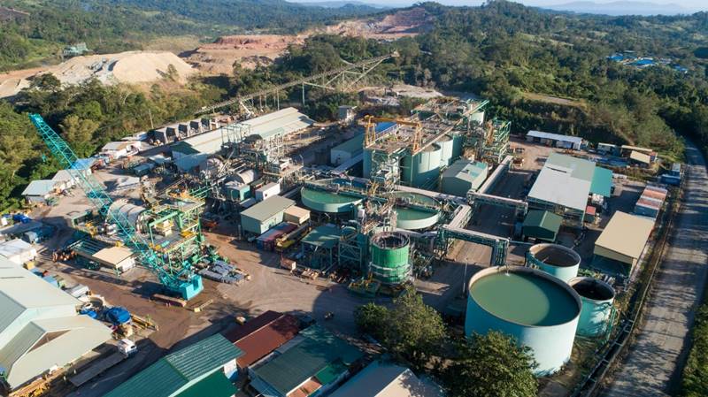 Pabrik Pengolahan Emas Toka Tindung milik Archi Indonesia, Sulawesi Utara - Archi Indonesia's Toka Tindung Gold Processing Plant, North Sulawesi (foto IST)