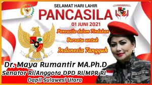 Maya Rumantir: Jadikan Pancasila Sebagai Karakter Bangsa