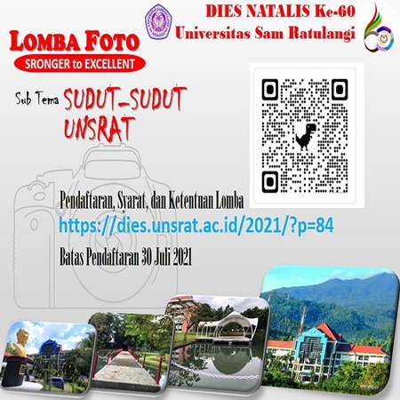 Lomba Foto 'UNSRAT on the Spot' Dibuka, Segera Daftar!