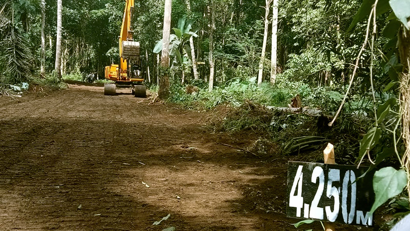 Jalan Rintisan TMMD ke-111 Sudah Capai 4.2 KM, Dandim 1310/Bitung Minta Lakuka Ini